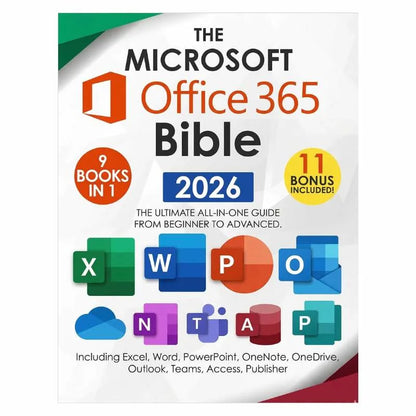 The Microsoft Office 365 Bible [Bundle 9 in 1]
