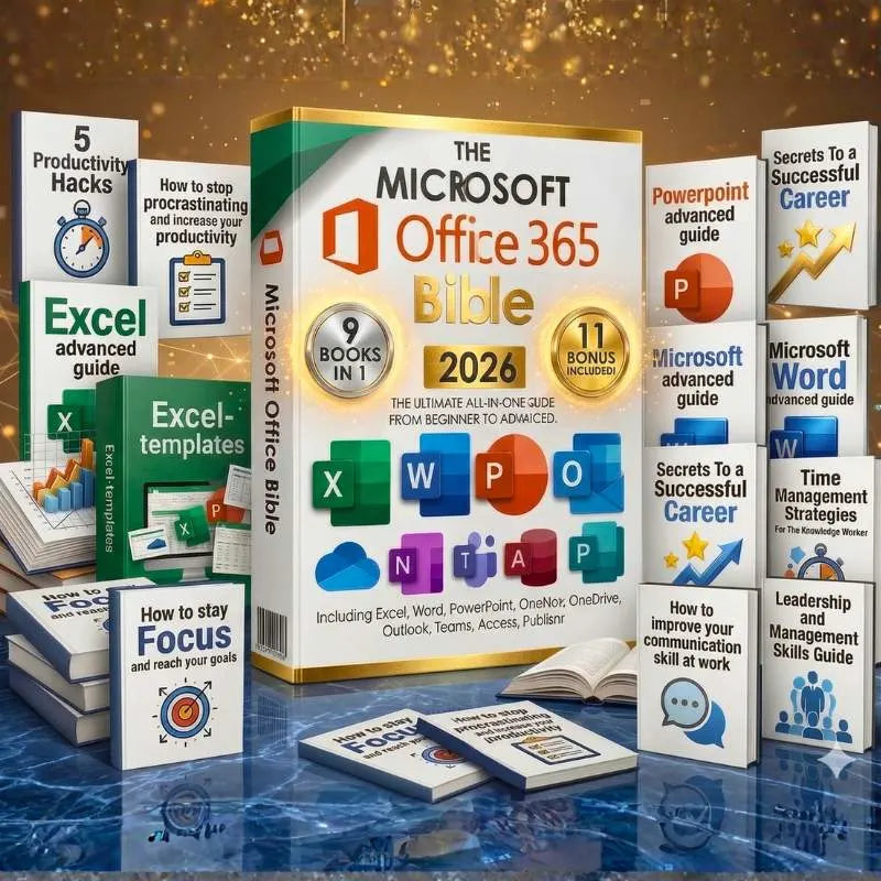 The Microsoft Office 365 Bible [Bundle 9 in 1]
