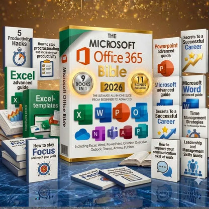 The Microsoft Office 365 Bible [Bundle 9 in 1]