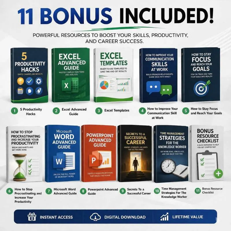 The Microsoft Office 365 Bible [Bundle 9 in 1]