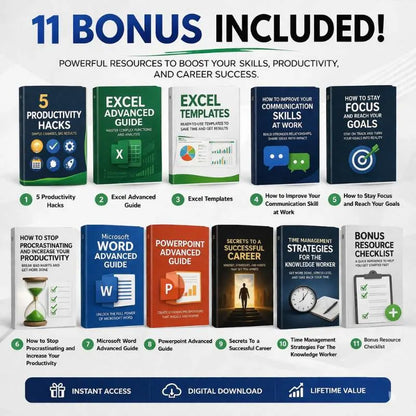 The Microsoft Office 365 Bible [Bundle 9 in 1]